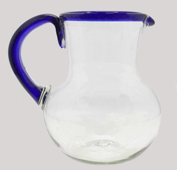 Krug/Pitcher blauer Rand - Groß